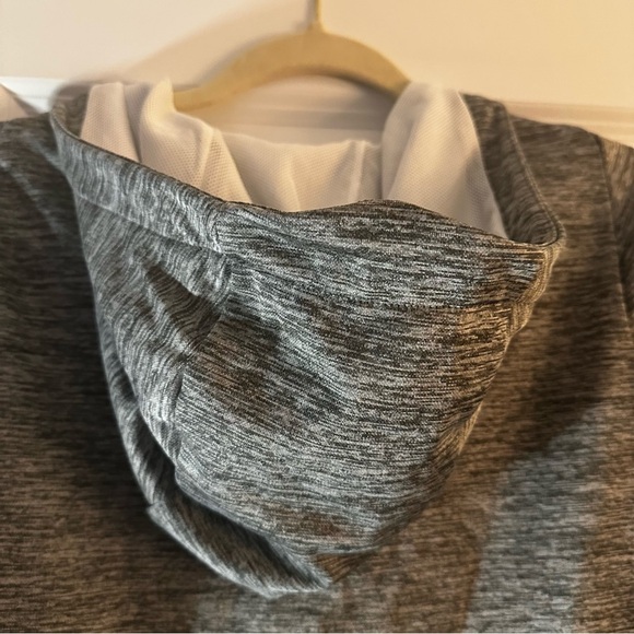 Nike Dri-FIT Full Zip Hoodie Kids XL Gray Performance Jacket - Picture 12 of 13